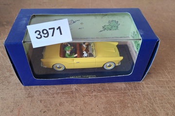Afbeelding van En voiture Tintin modelauto Moulinsart