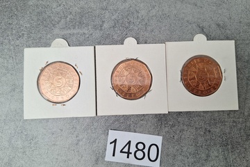 Afbeelding van 5 Euro Munten Oostenrijk 3 stuks