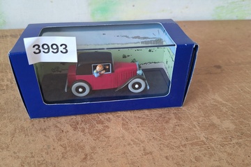 Afbeelding van En voiture Tintin modelauto Moulinsart