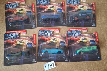 Afbeelding van Super Cars Modelauto's 6 stuks