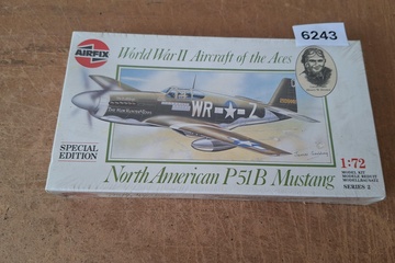 Afbeelding van Airfix, North American P51B Mustang (World War II Aircraft of the Aces) 1:72