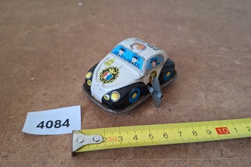 Afbeelding van Blikken opwindspeelgoed auto Police