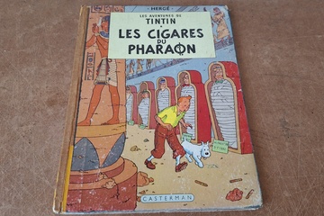 Afbeelding van Hergé Les Aventures de Tintin Les Cigares du Pharaon album