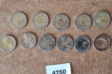 Afbeelding van 2 Euro Munten 