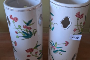 Afbeelding van Bloemenvazen 2 stuks