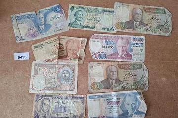 Afbeelding van oude Bankbiljetten