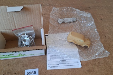Afbeelding van CCC JM, Panhard Dyna X 1953/54 Break Kit (ongemonteerd witmetaal/hars bouwpakket), 1:43