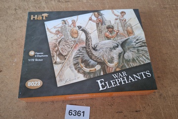 Afbeelding van Hät, War Elephants nr. 8023 modelbouwset 1:72