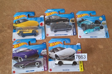 Afbeelding van Hot Wheels modelauto's in ongeopende verpakking 6 stuks