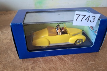 Afbeelding van Bij Kuifje in de Auto Modelauto Moulinsart