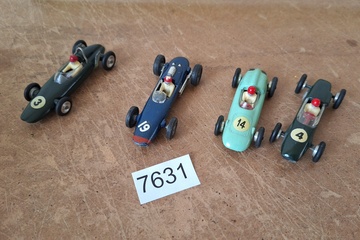 Afbeelding van Solido modelauto's 4 stuks