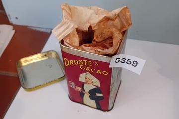 Afbeelding van Droste's Cacao blikken doos