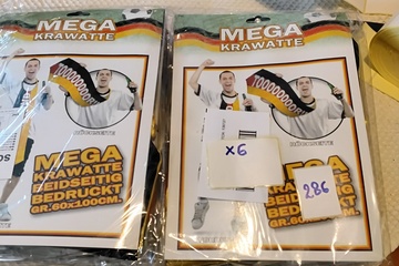 Afbeelding van 6x Mega stropdas Duitsland