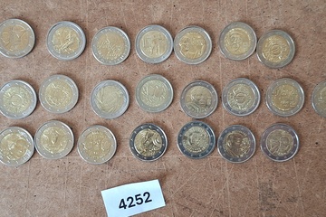 Afbeelding van 2 Euro Munten 