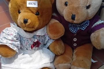 Afbeelding van Knuffelberen 2 stuks