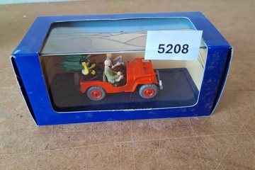 Afbeelding van Kuifje Modelauto 'Bij Kuifje in de Auto' Atlas Edition