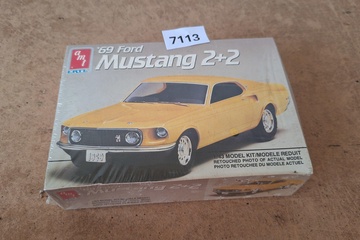 Afbeelding van AMT / ERTL '69 American Motors AMX modelbouwdoos 6648 (1:43)