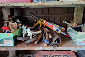 Afbeelding van Inhoud legger oa tuingereedschap 