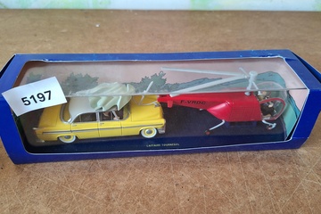 Afbeelding van Kuifje Modelauto 'Bij Kuifje in de Auto' Atlas Edition