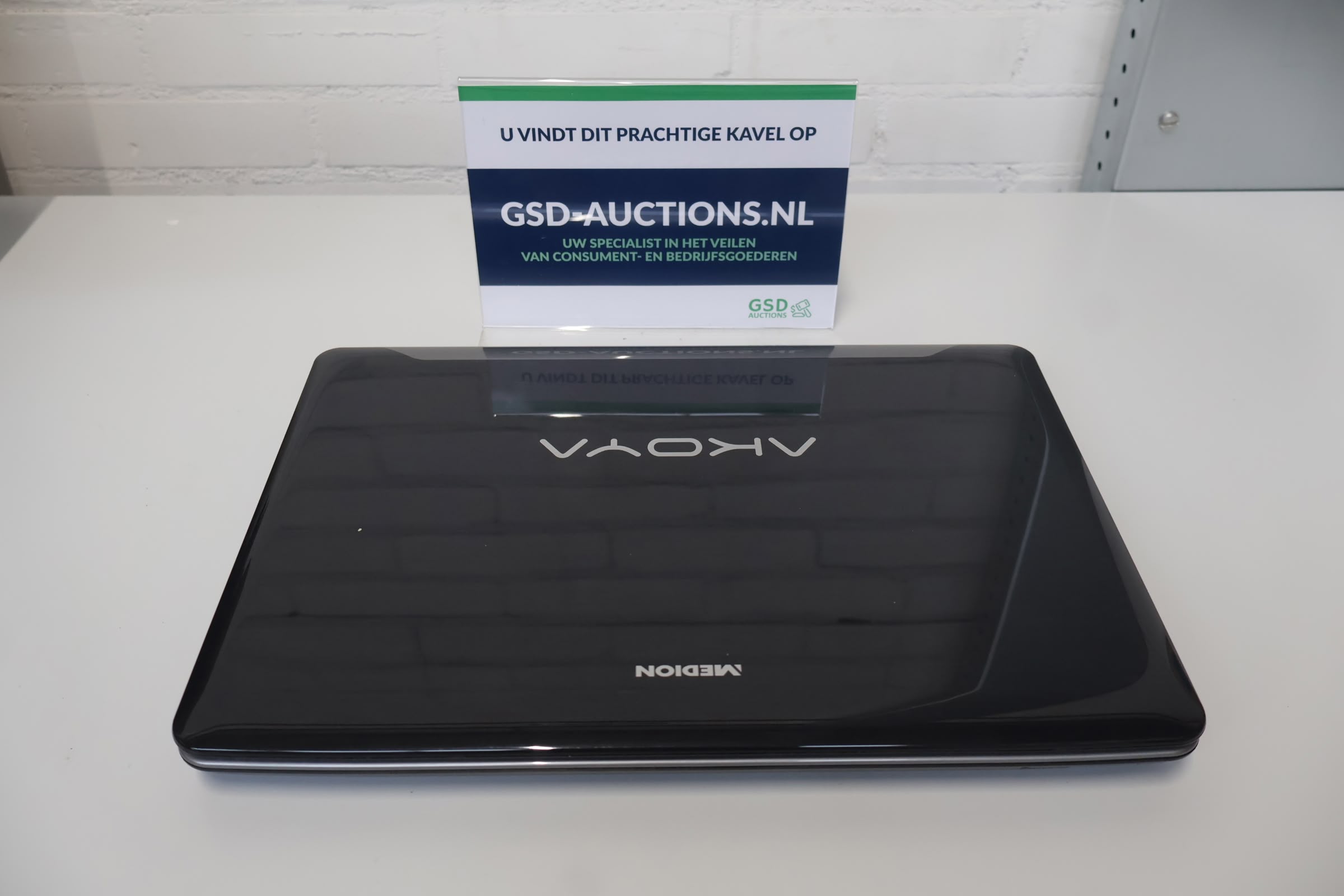 Medion Akoya P6634 Laptop Zwart – kavel bij GSD Auctions, Zoeterwoude