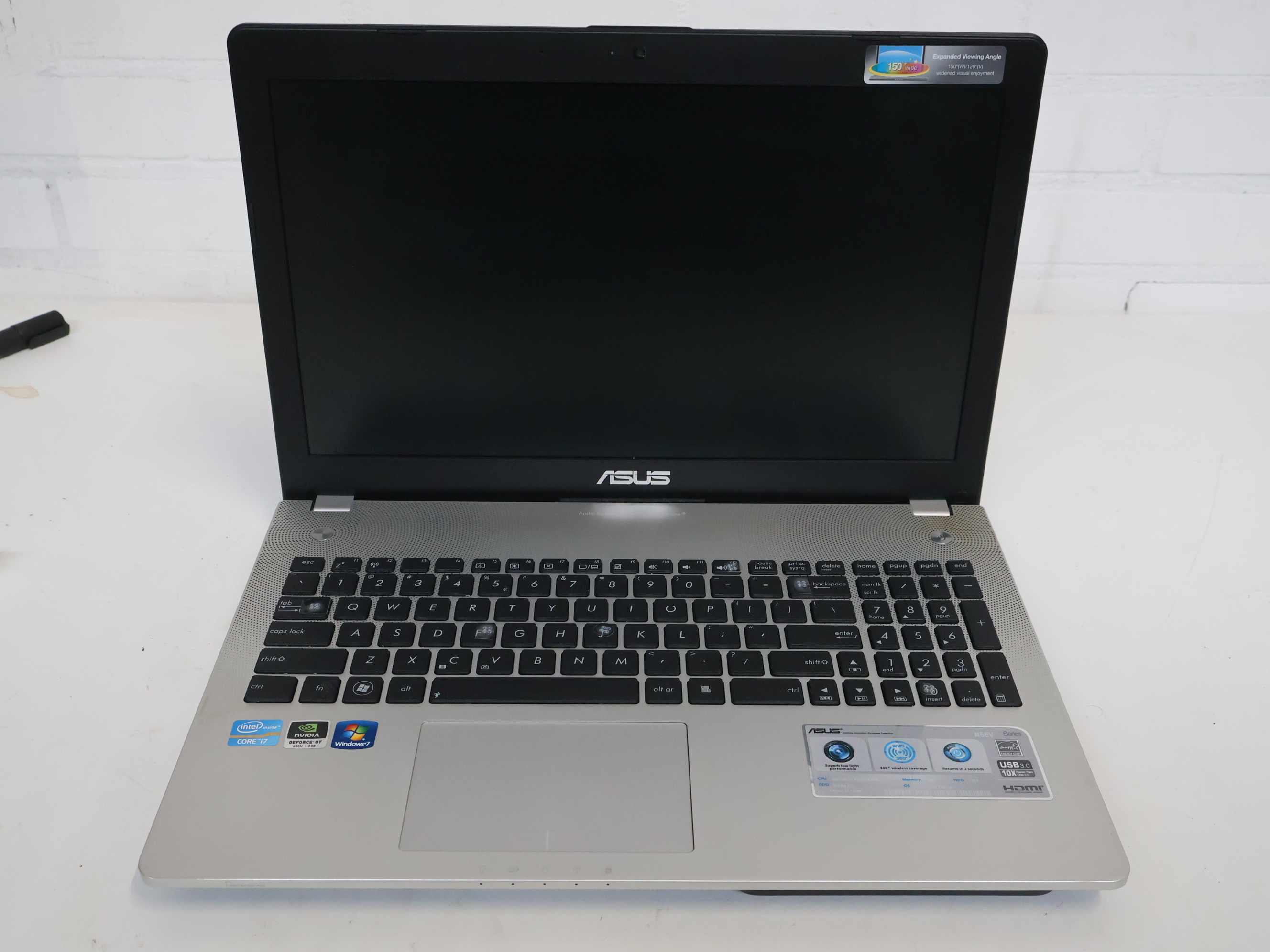 Zwarte ASUS N56VM – foto 4 – kavel bij GSD Auctions, Zoeterwoude