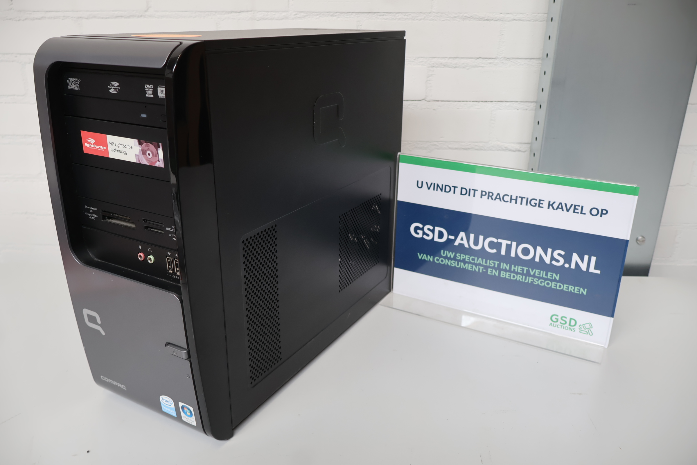 Compaq Presario SR5412NL desktop computer – kavel bij GSD Auctions, Zoeterwoude