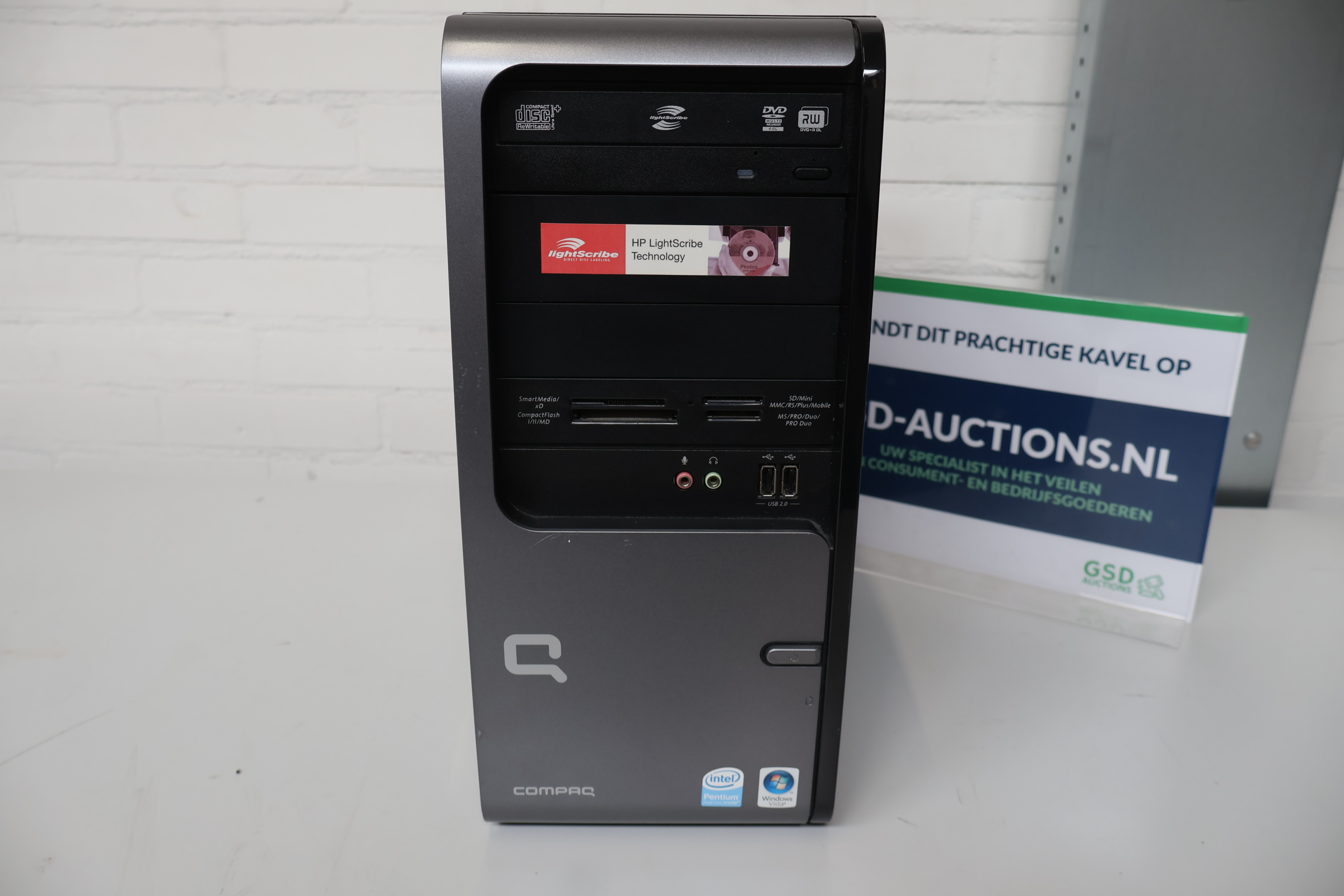 Compaq Presario SR5412NL desktop computer – foto 2 – kavel bij GSD Auctions, Zoeterwoude