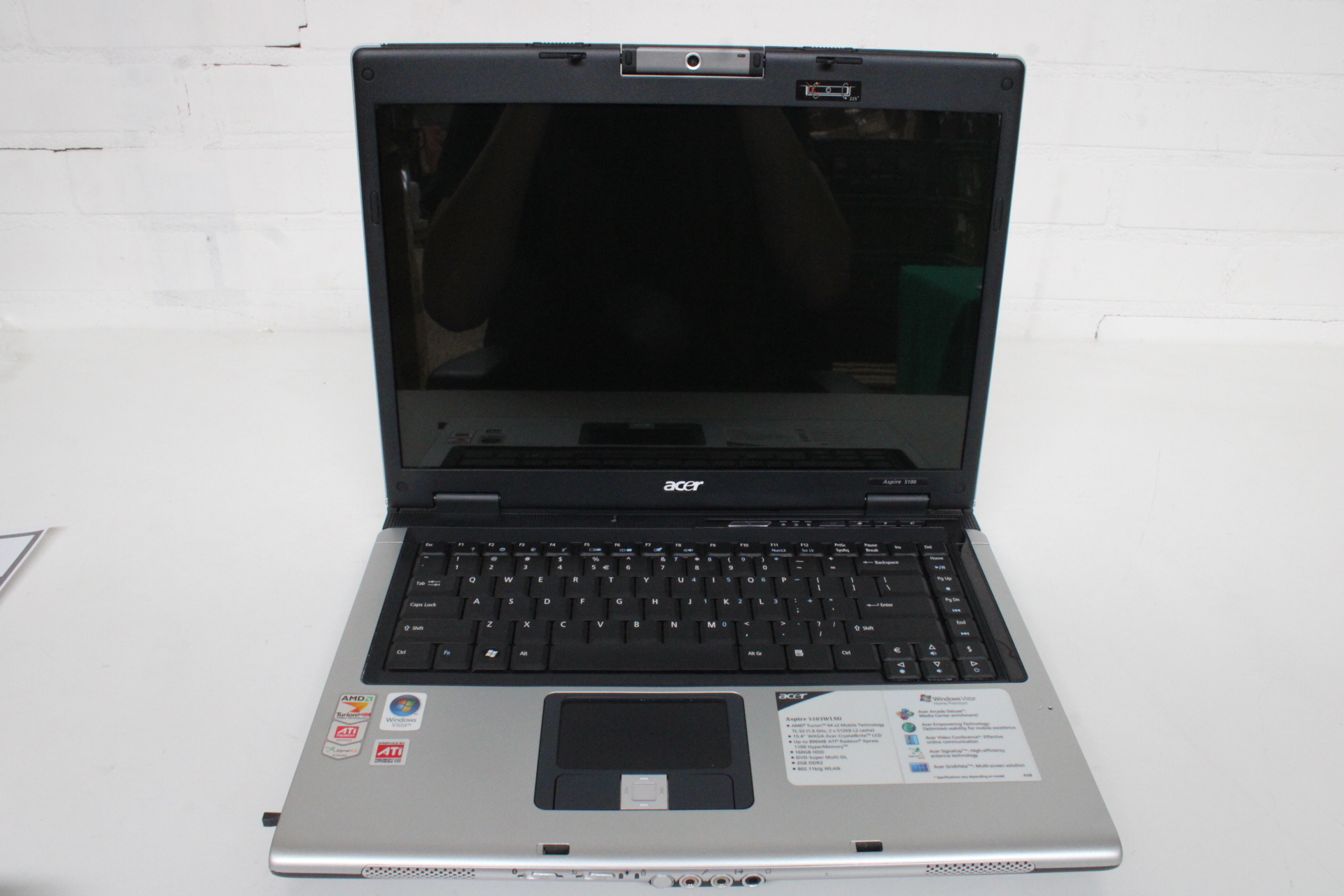 Acer Aspire 5103WLMi grijs/zwart – foto 4 – kavel bij GSD Auctions, Zoeterwoude
