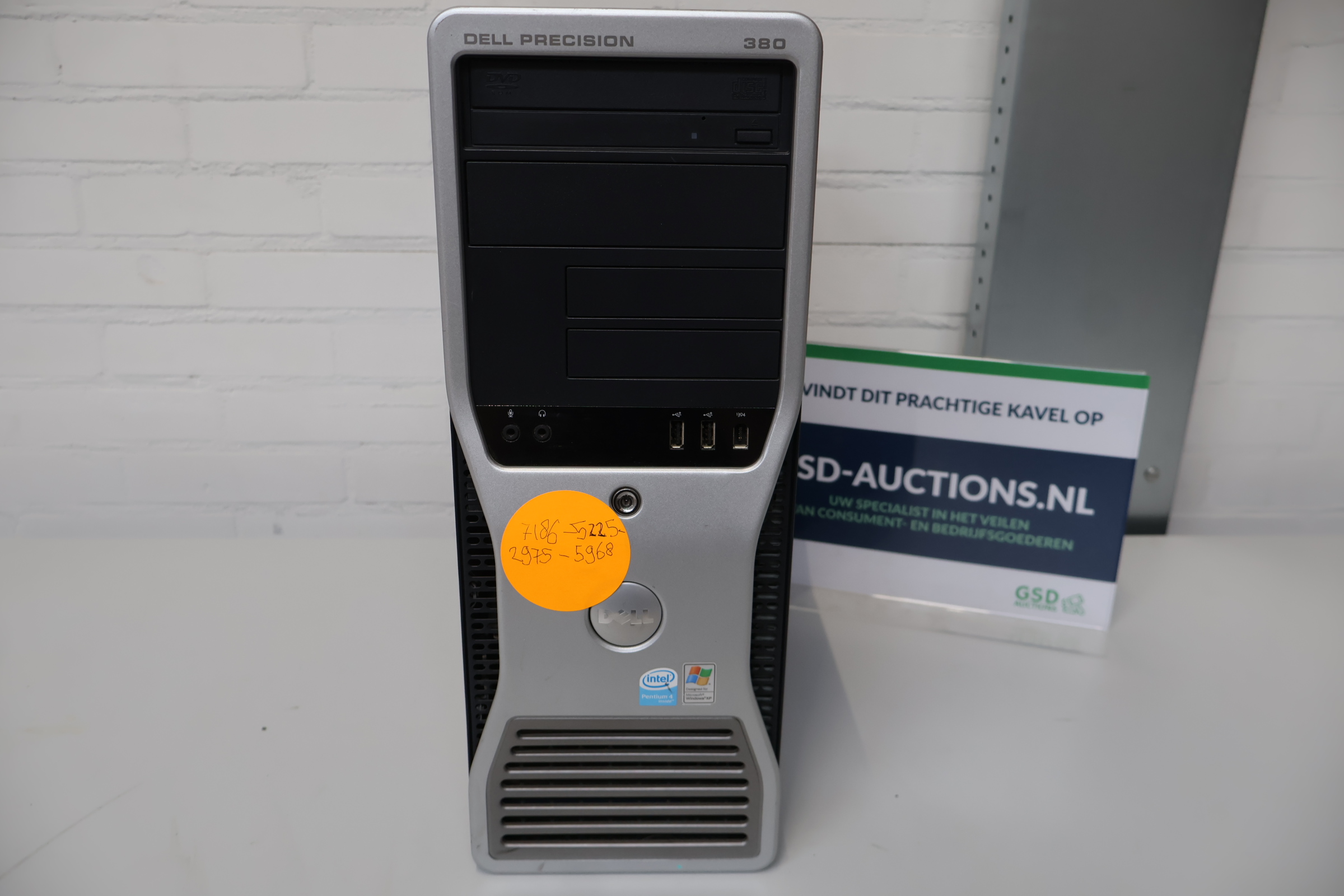 Dell Precision 380 Desktop Computer – foto 2 – kavel bij GSD Auctions, Zoeterwoude