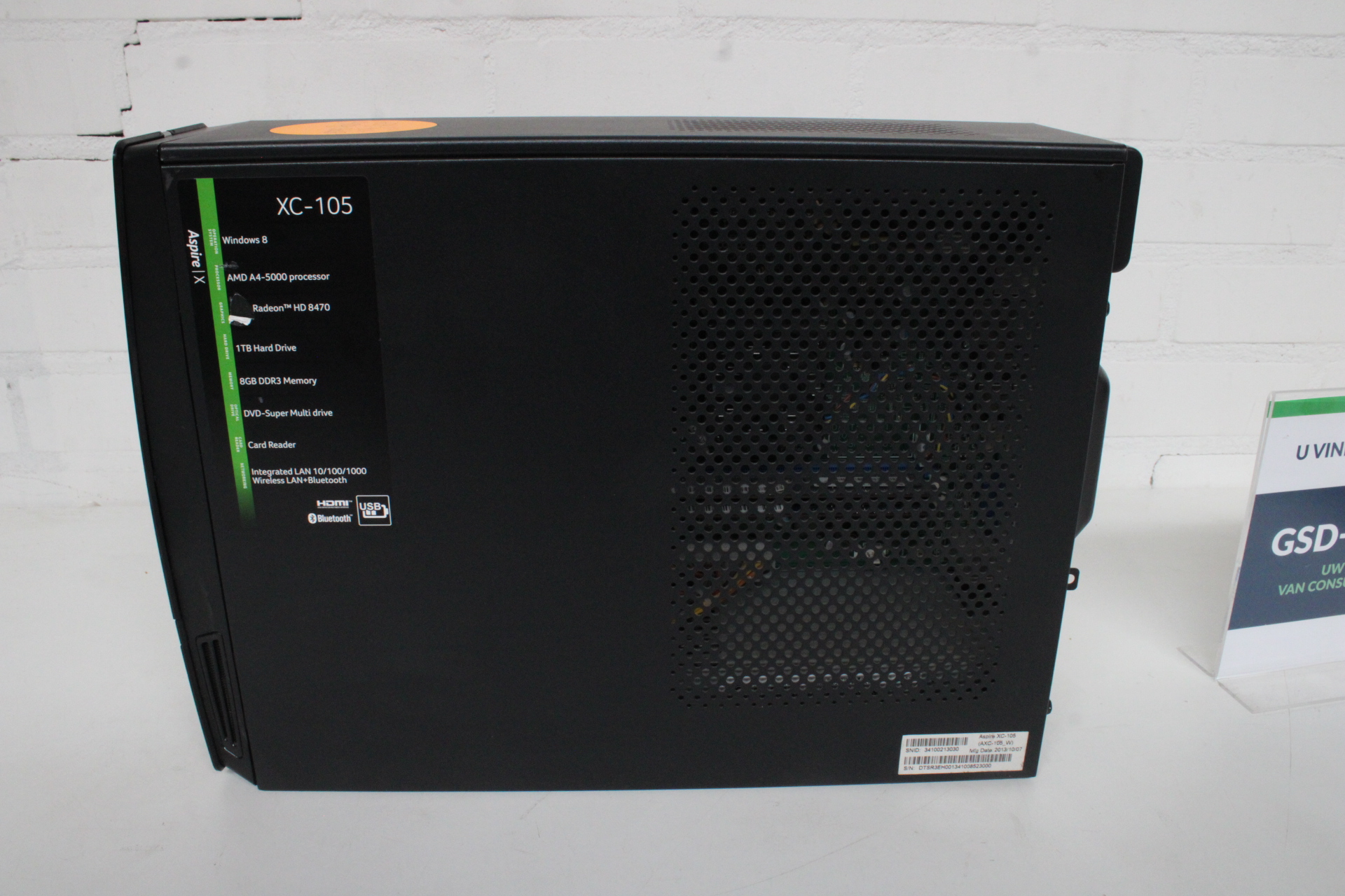 Acer desktop computer XC-105 – foto 2 – kavel bij GSD Auctions, Zoeterwoude