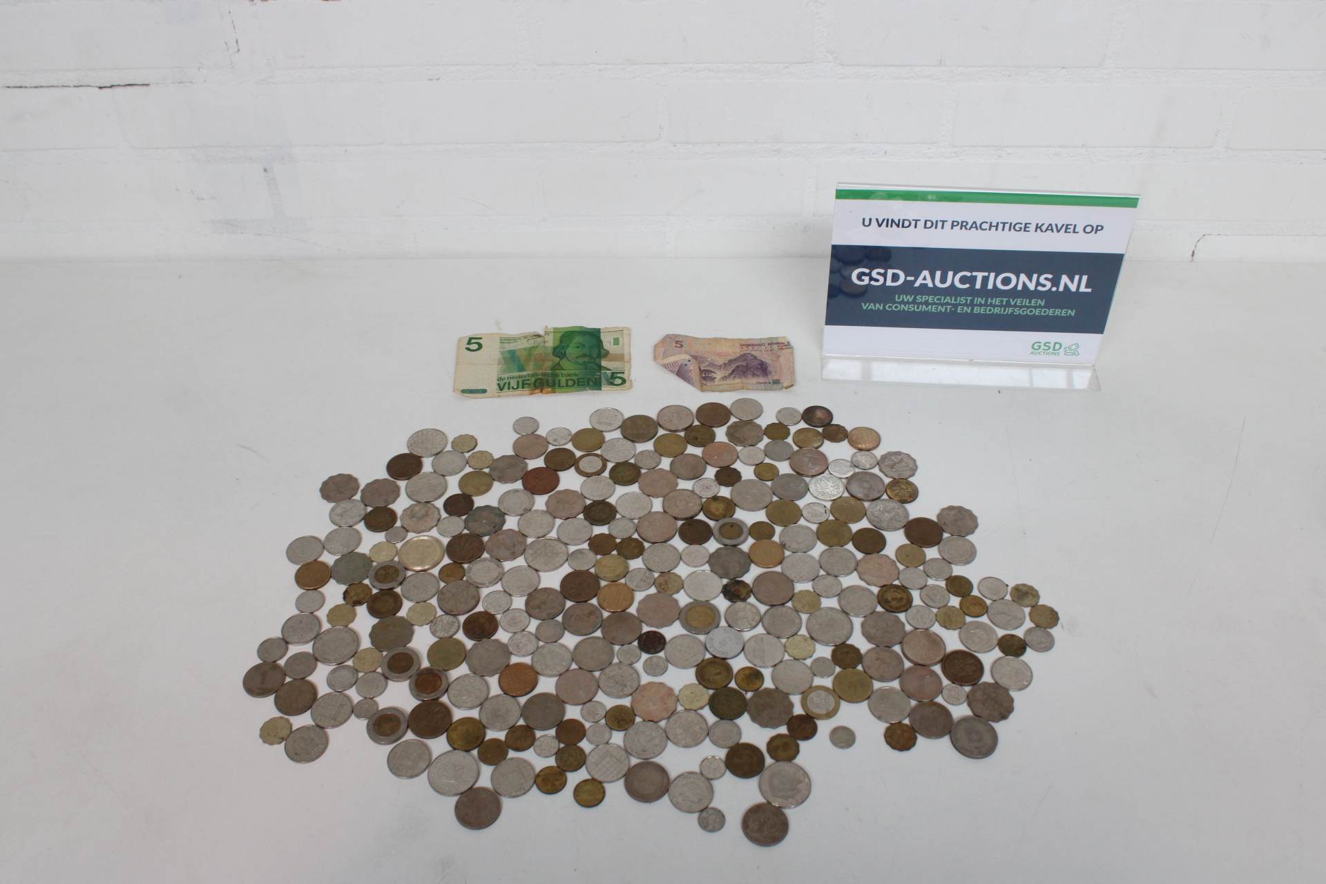 Verzameling munten en biljetten – kavel bij GSD Auctions, Zoeterwoude