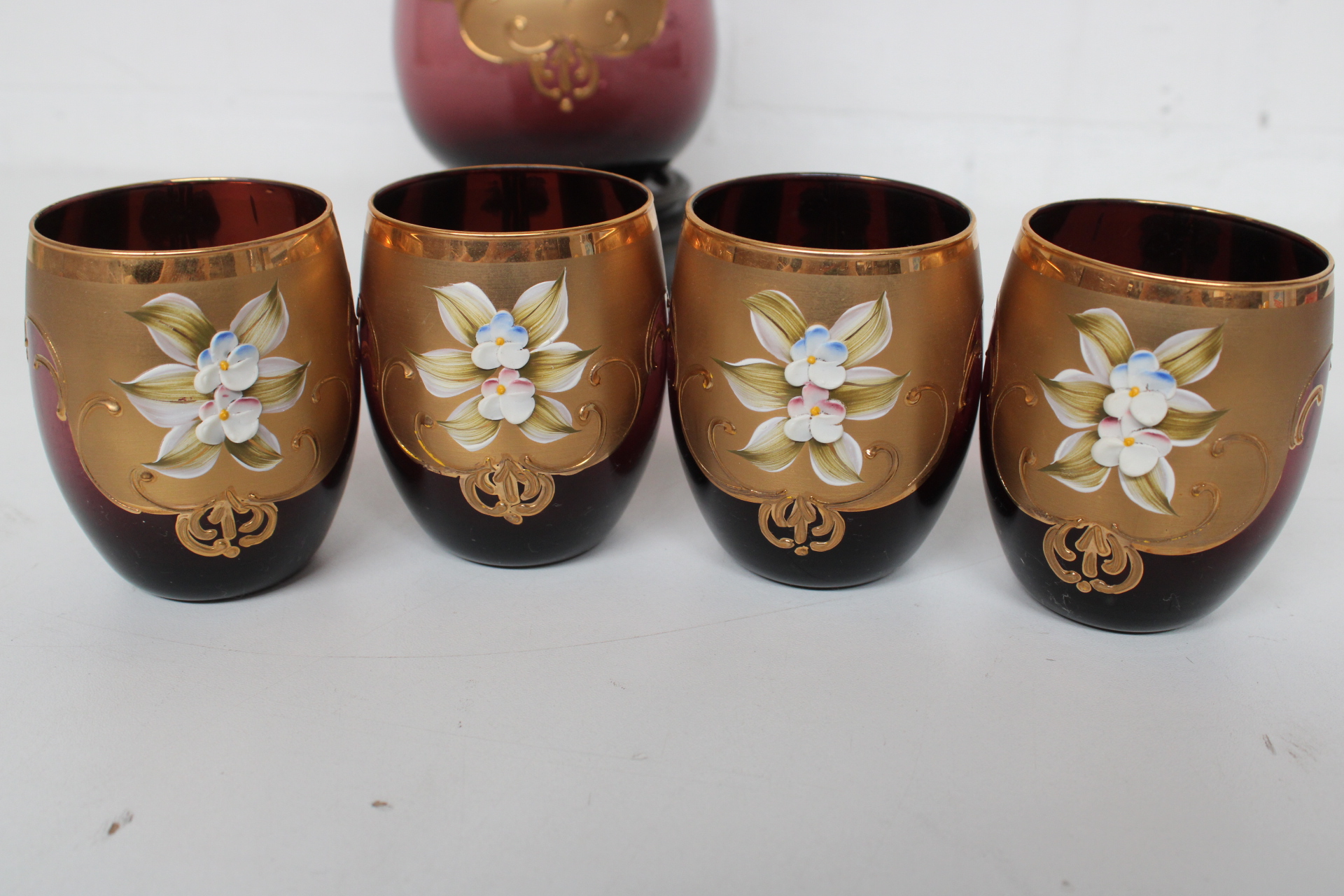 Set glazen karaf met bekers – foto 3 – kavel bij GSD Auctions, Zoeterwoude