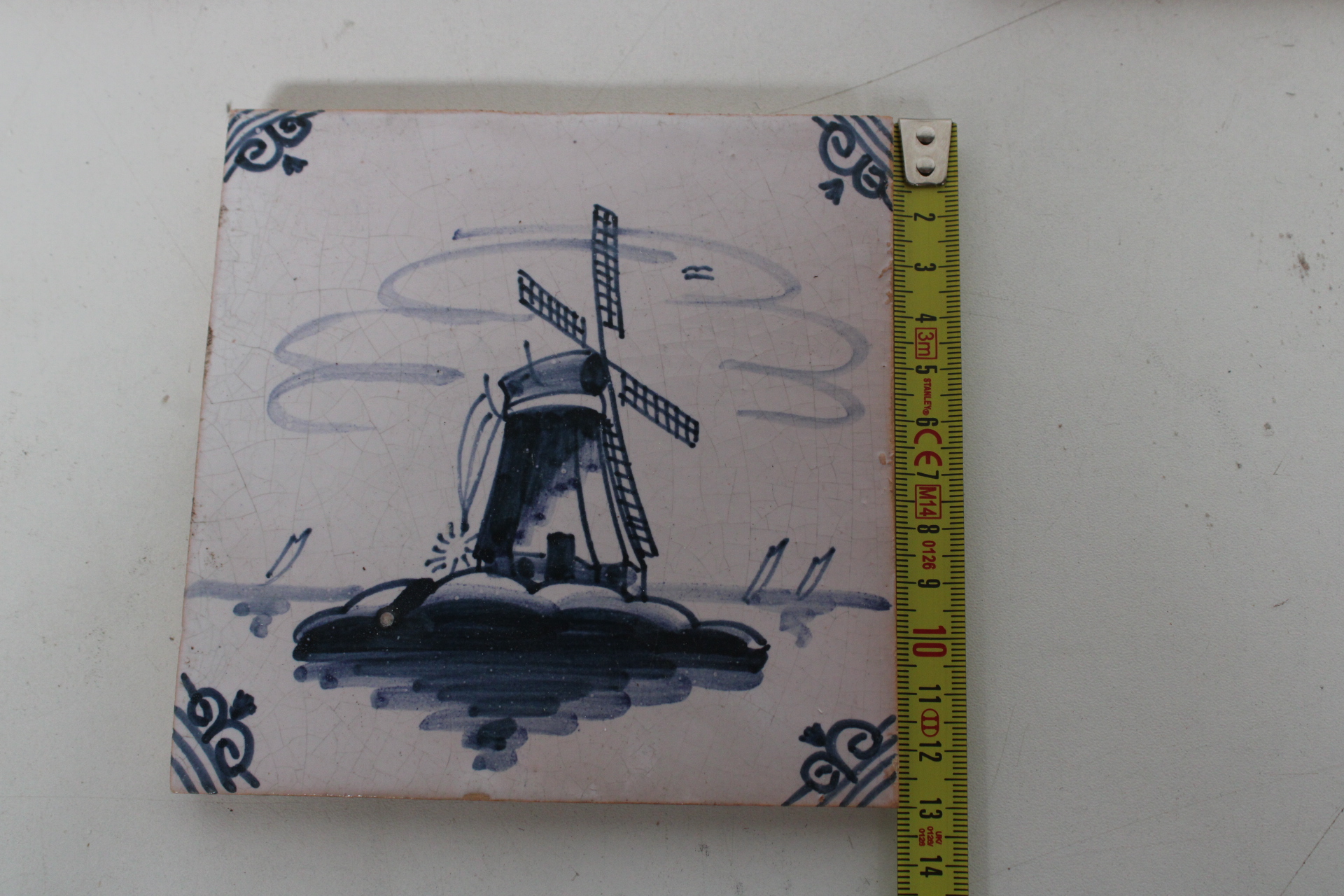 Set Delftsblauwe Wandtegels met Molenmotief – foto 9 – kavel bij GSD Auctions, Zoeterwoude