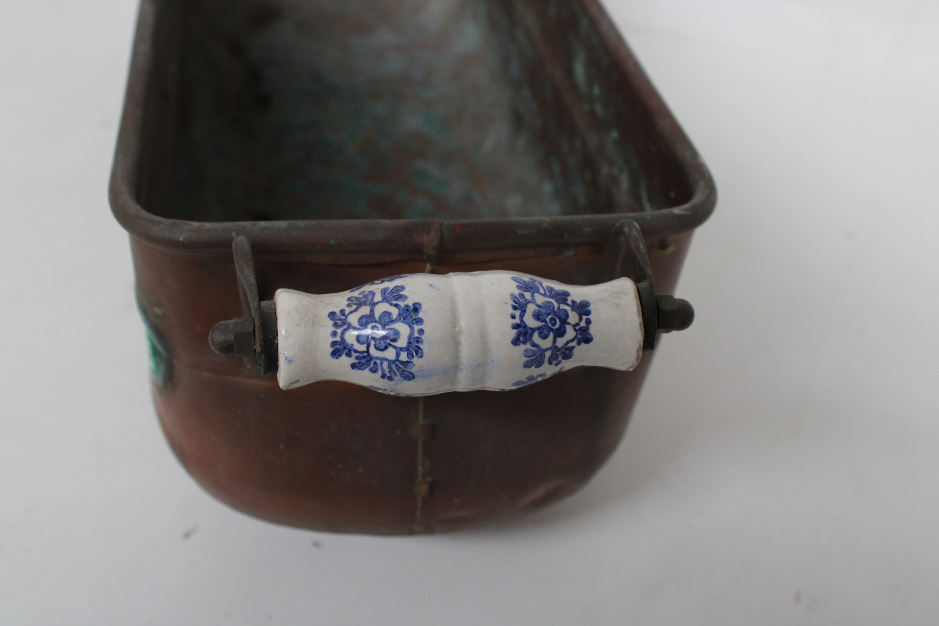 Vintage koperen bloembak – foto 3 – kavel bij GSD Auctions, Zoeterwoude