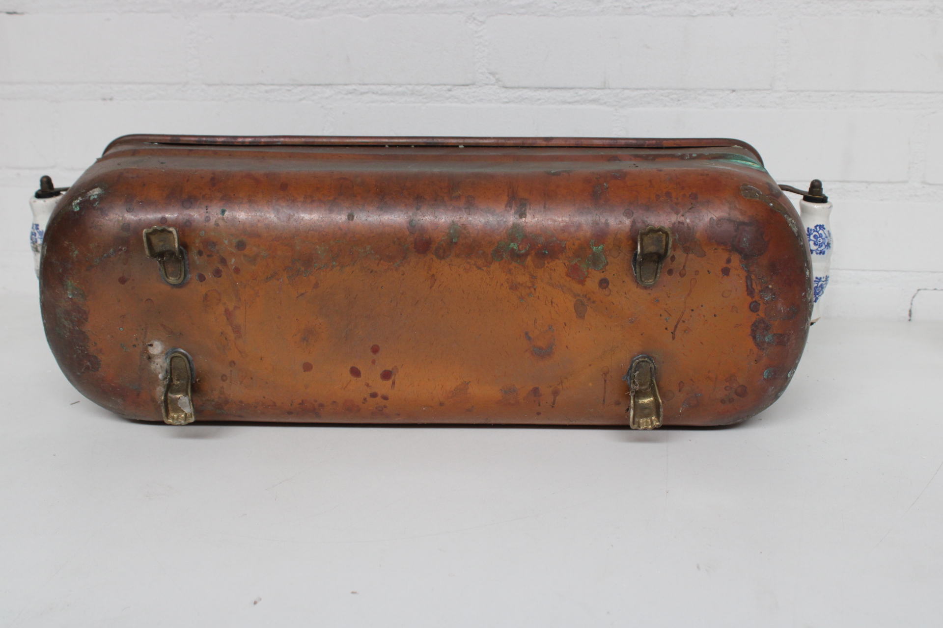 Vintage koperen bloembak – foto 5 – kavel bij GSD Auctions, Zoeterwoude