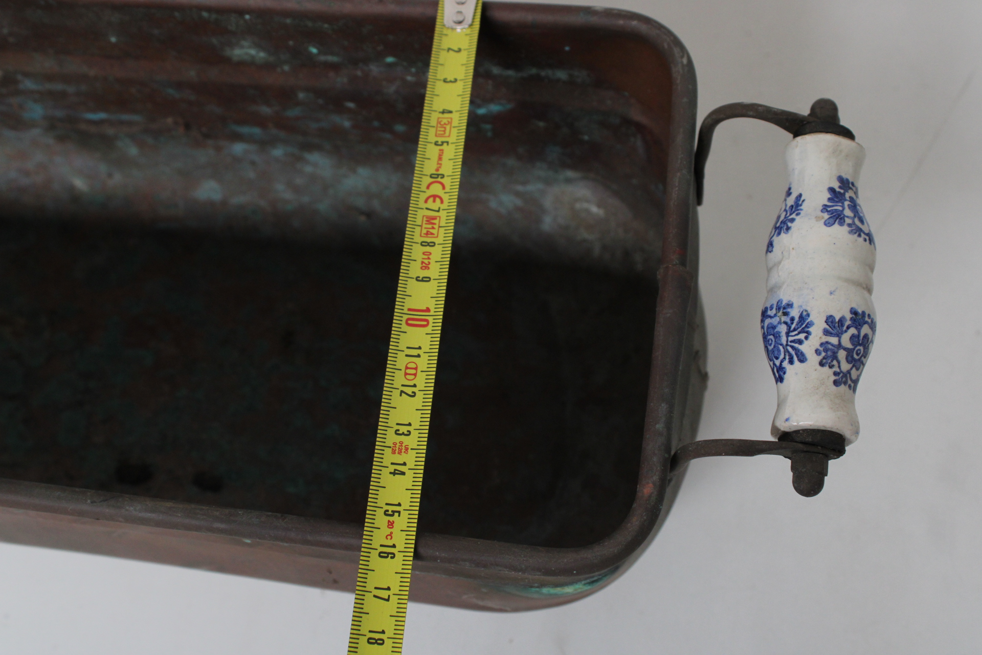 Vintage koperen bloembak – foto 7 – kavel bij GSD Auctions, Zoeterwoude