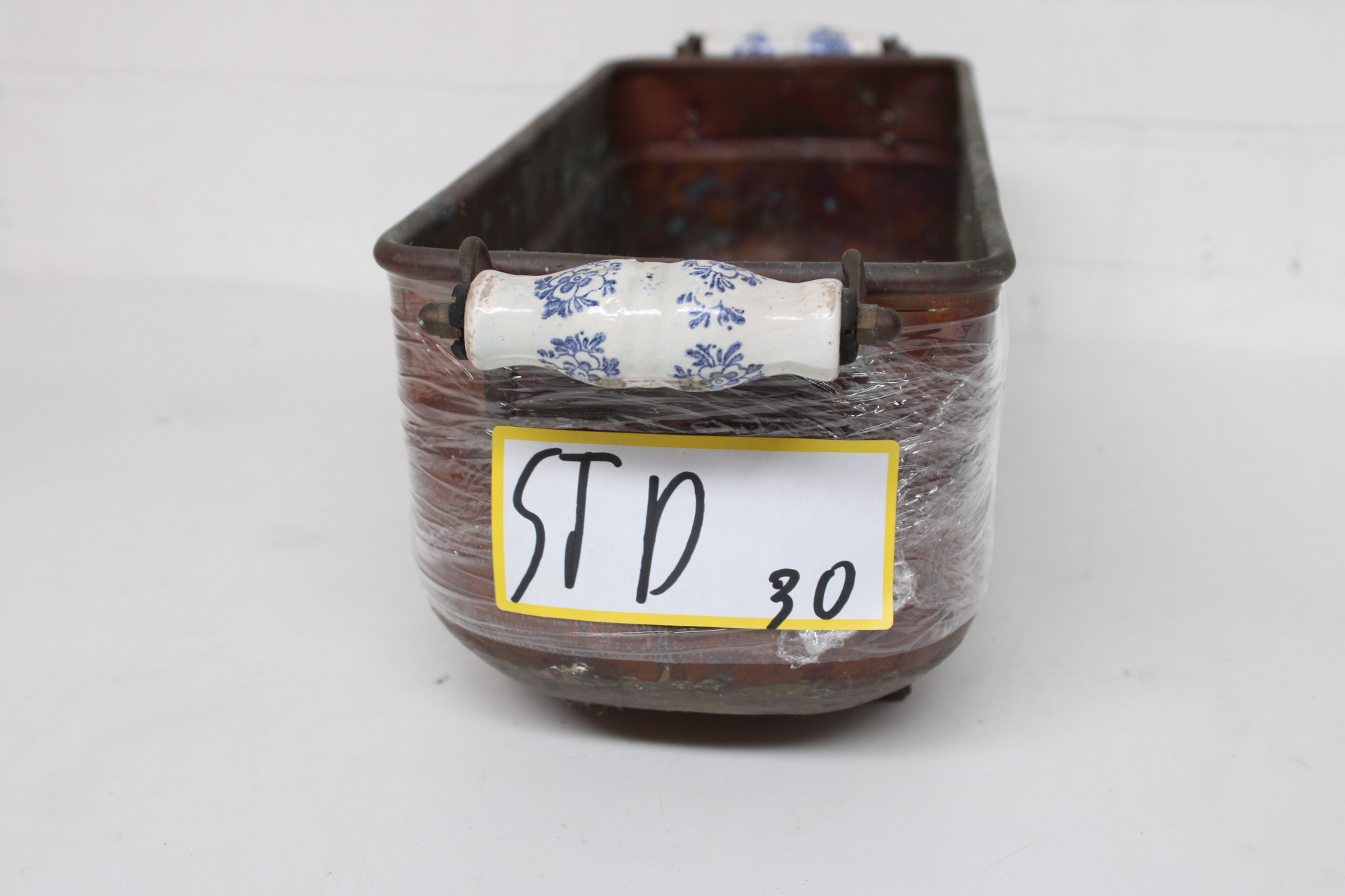 Vintage koperen bloembak – foto 9 – kavel bij GSD Auctions, Zoeterwoude