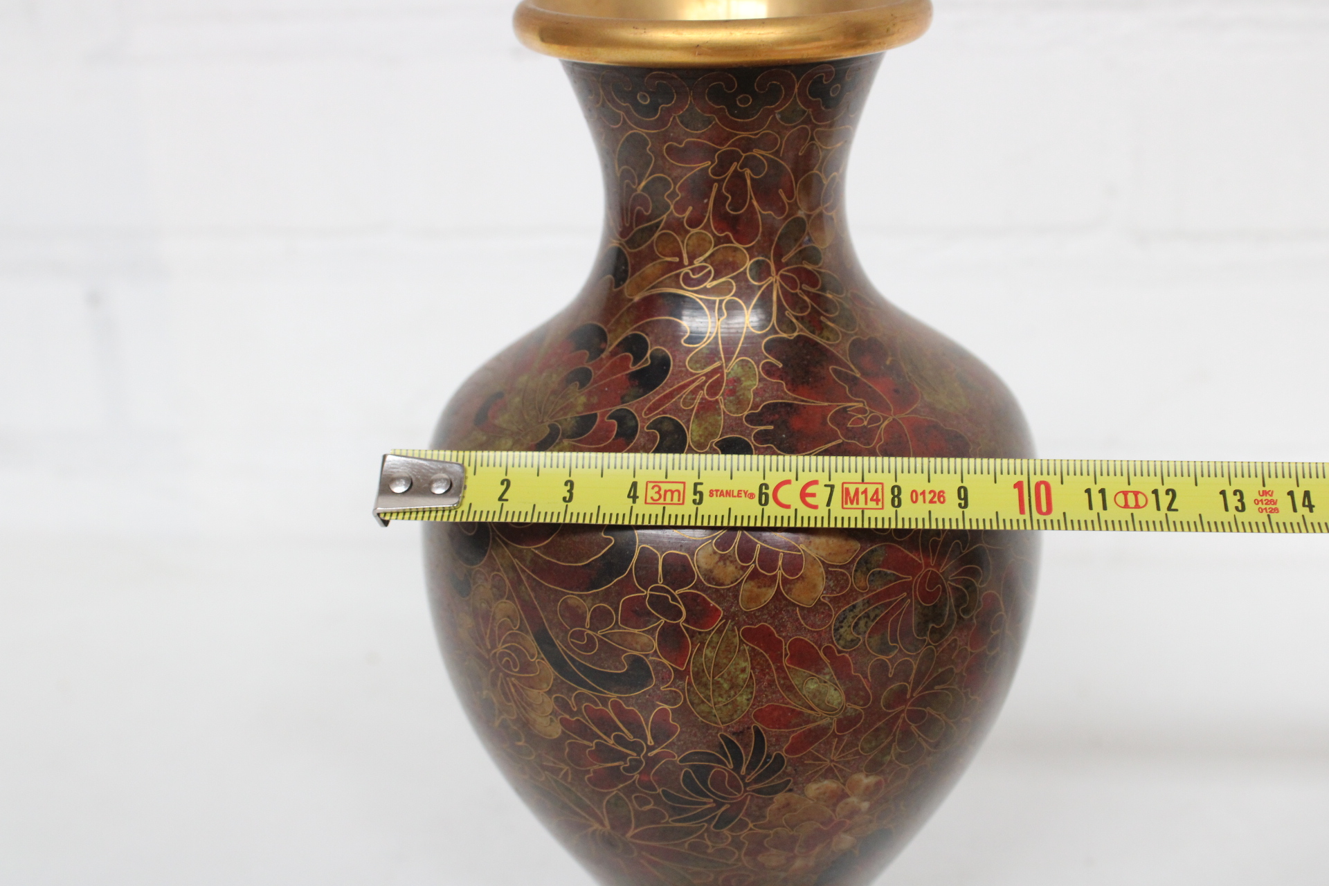 Set van Cloisonné vaas en dekseldoosjes – foto 9 – kavel bij GSD Auctions, Zoeterwoude