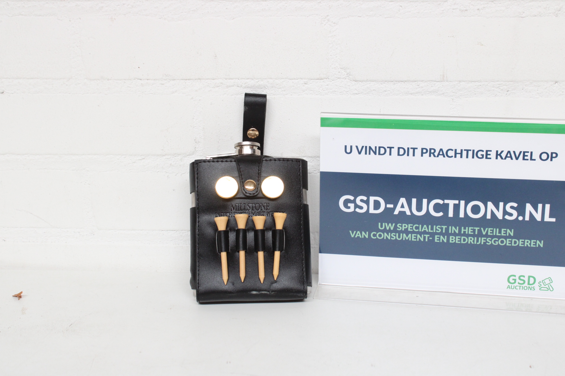 Milstone golftas met ballen – kavel bij GSD Auctions, Zoeterwoude