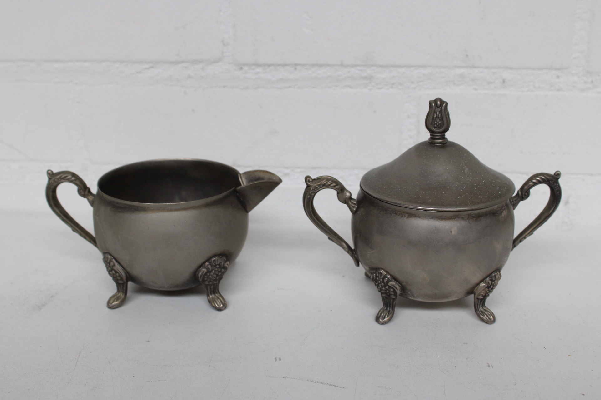 Set van vintage zilveren theeservies – foto 10 – kavel bij GSD Auctions, Zoeterwoude