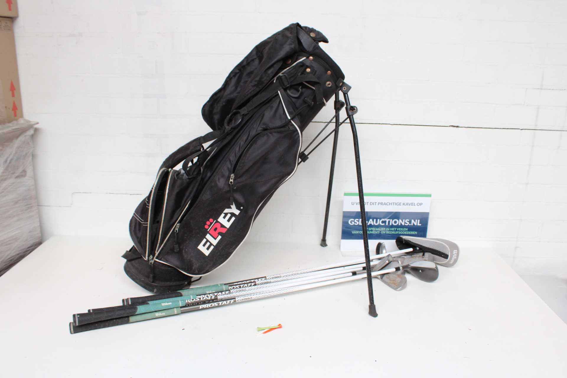 Golfset met tas en clubs – kavel bij GSD Auctions, Zoeterwoude