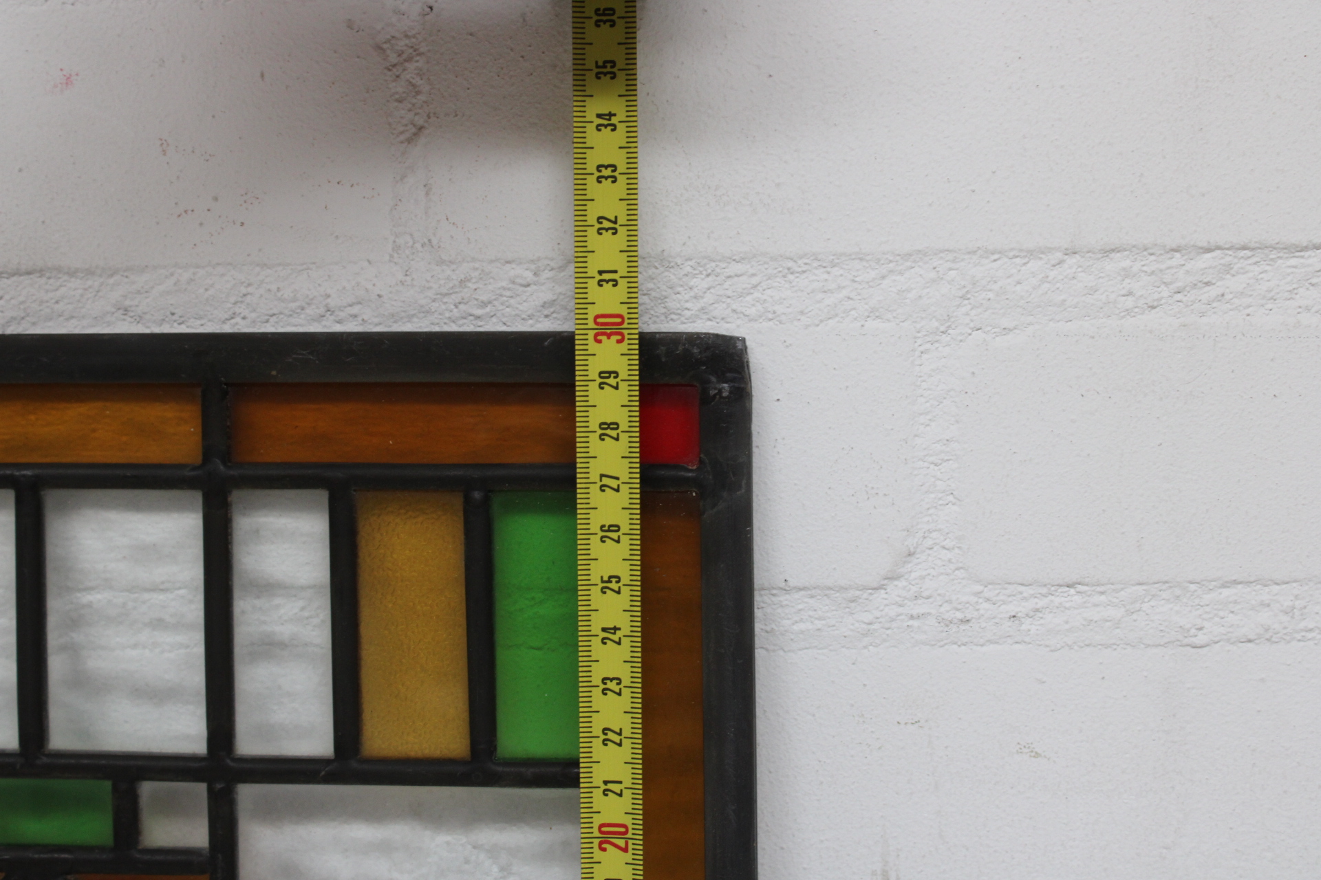 Set van 2 antieke gekleurde glas-in-lood ramen – foto 8 – kavel bij GSD Auctions, Zoeterwoude