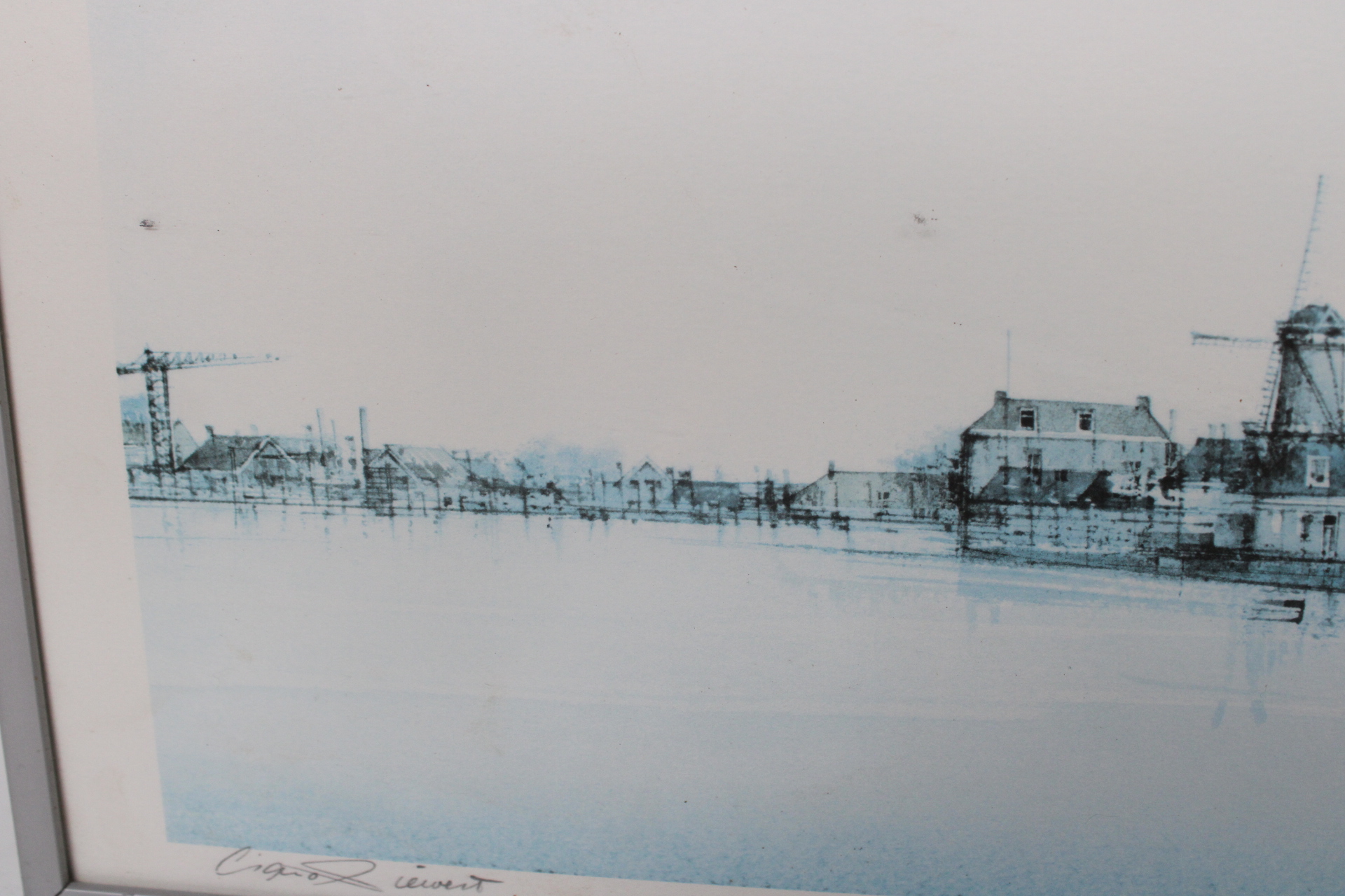 Ingelijste horizon stadsgezicht print – foto 10 – kavel bij GSD Auctions, Zoeterwoude