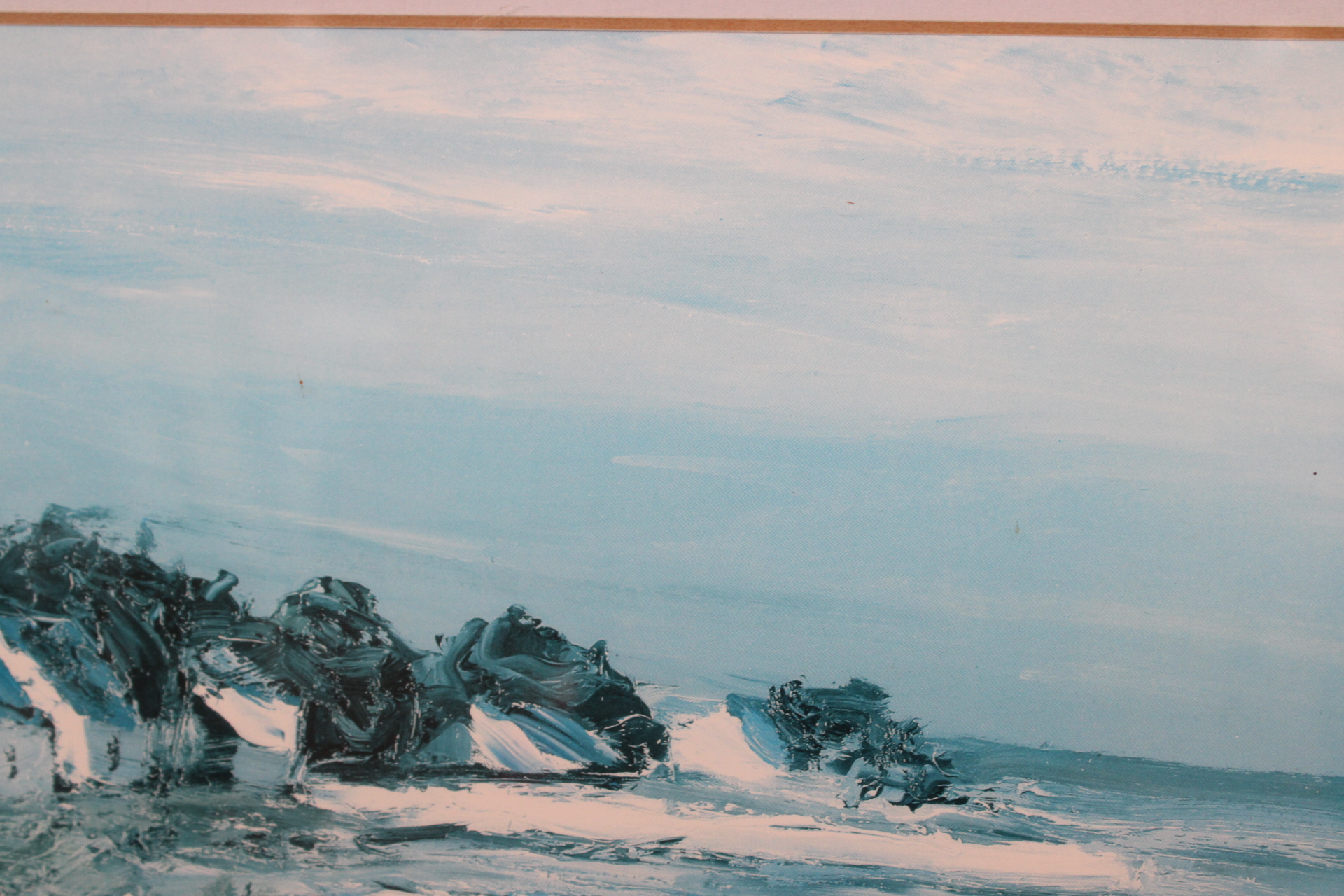 Ingelijste schilderij van zeezicht – foto 5 – kavel bij GSD Auctions, Zoeterwoude