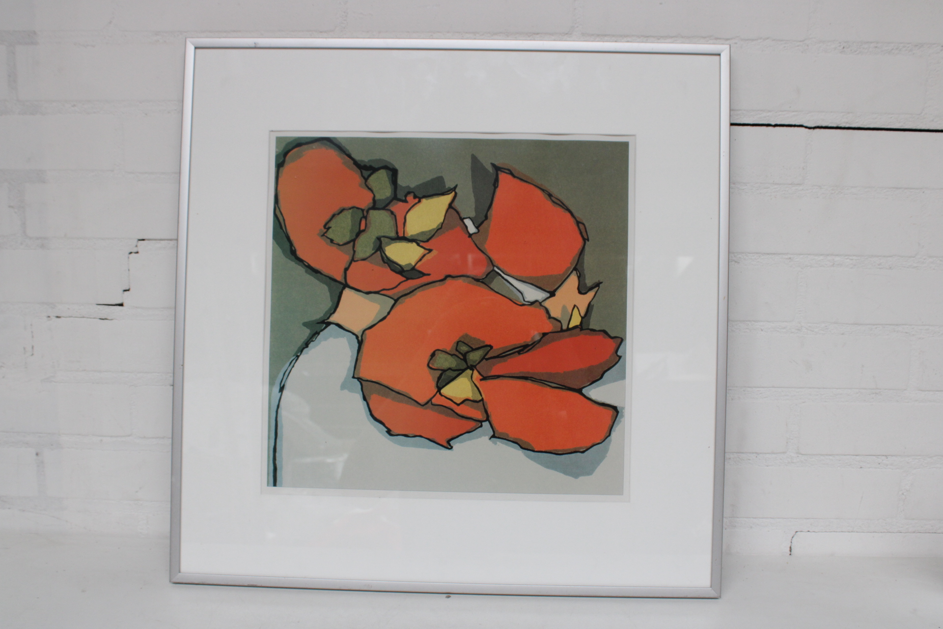Ingelijste Zeefdruk getiteld "Fleuraison" – foto 2 – kavel bij GSD Auctions, Zoeterwoude