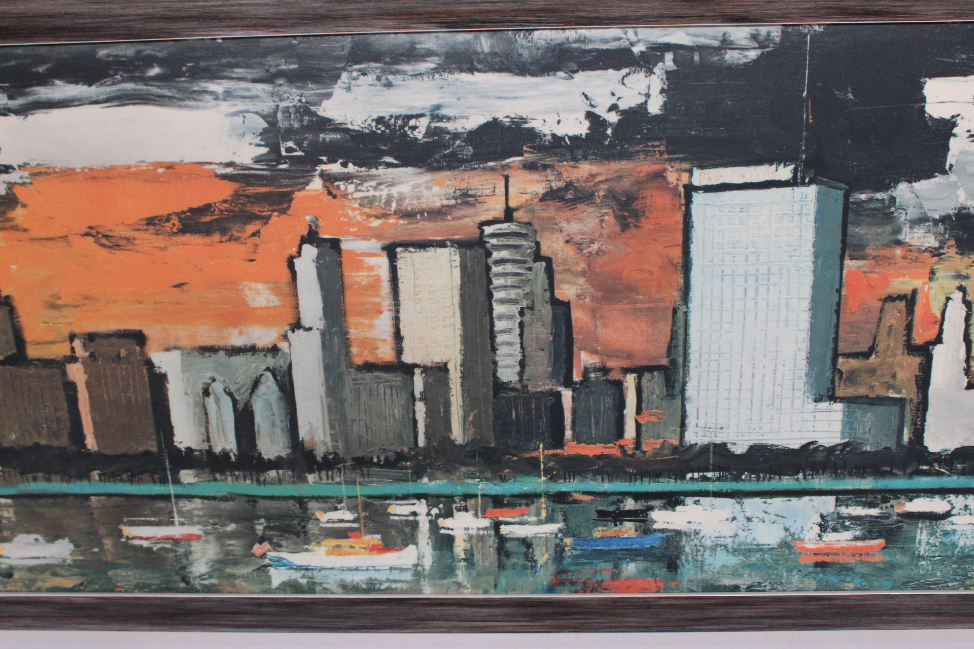Schilderij stadsgezicht – foto 5 – kavel bij GSD Auctions, Zoeterwoude