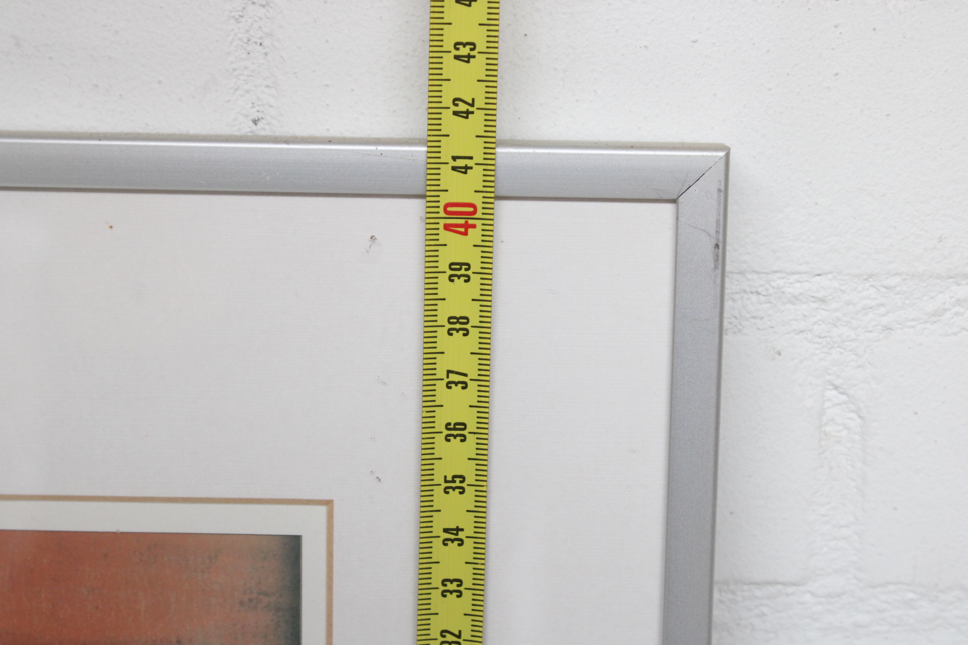 Ingelijste abstracte landschap – foto 9 – kavel bij GSD Auctions, Zoeterwoude
