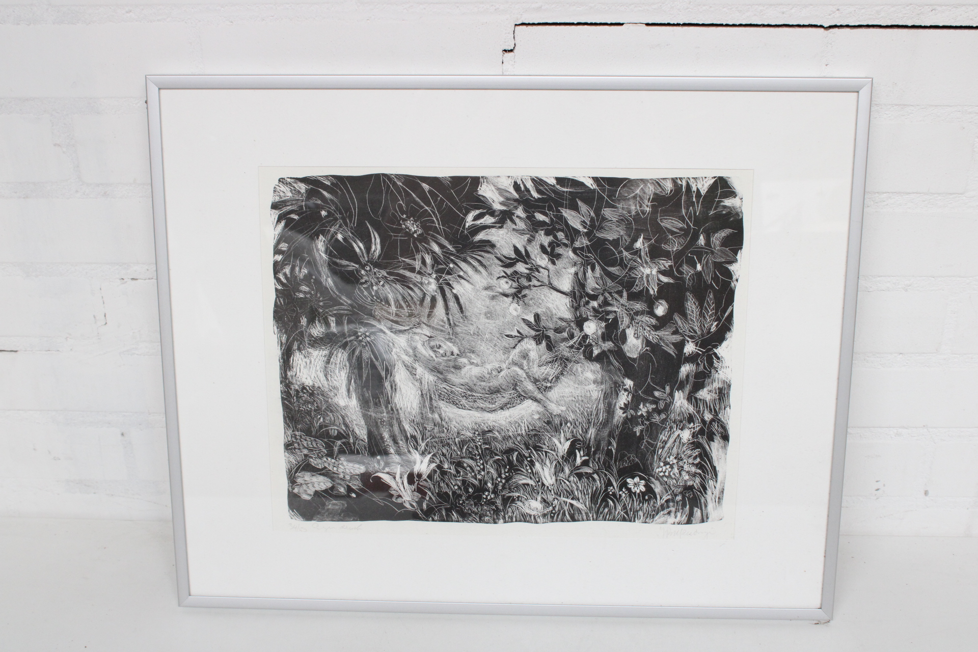 Ingelijste zwart-wit kunstafdruk – foto 2 – kavel bij GSD Auctions, Zoeterwoude