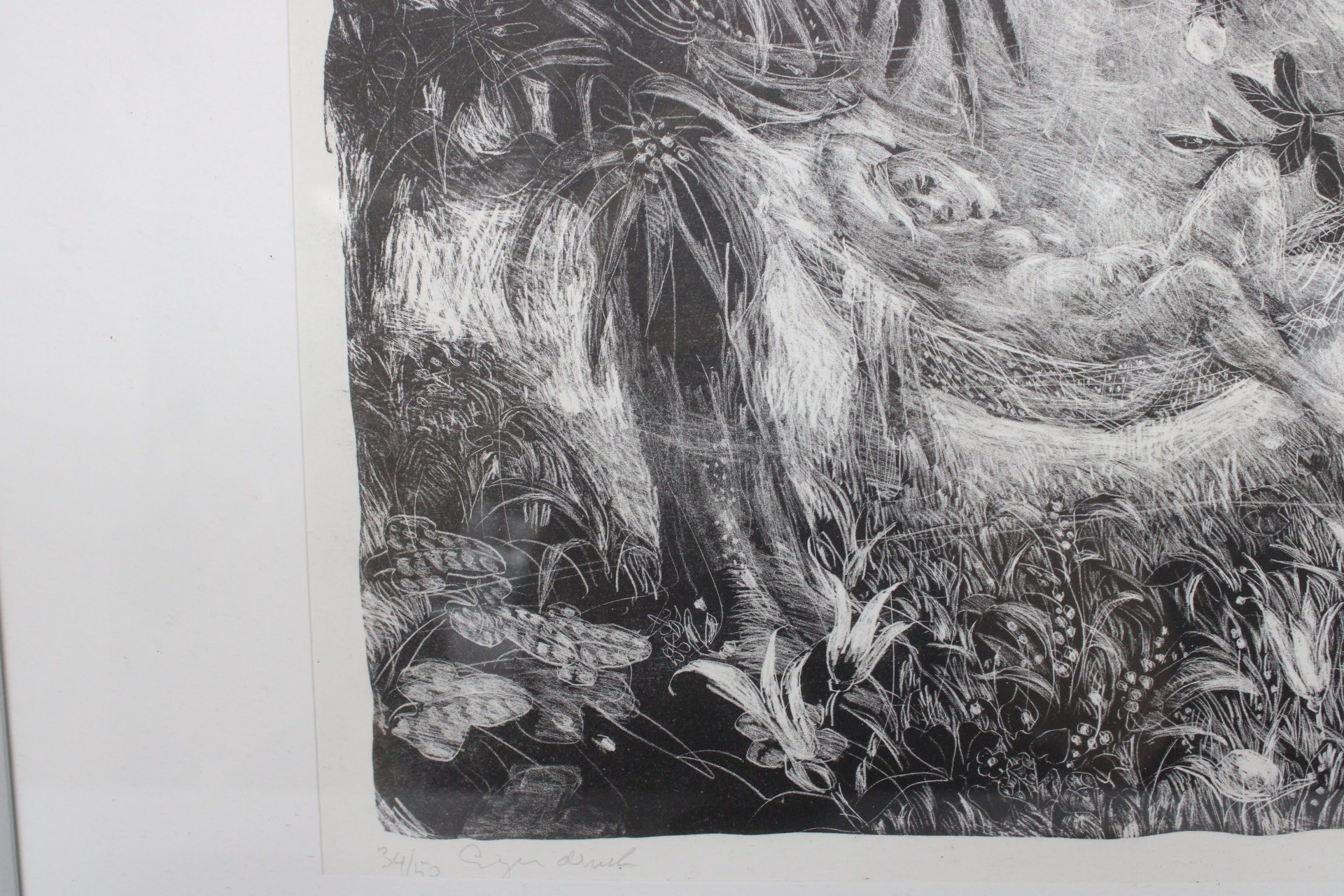 Ingelijste zwart-wit kunstafdruk – foto 8 – kavel bij GSD Auctions, Zoeterwoude