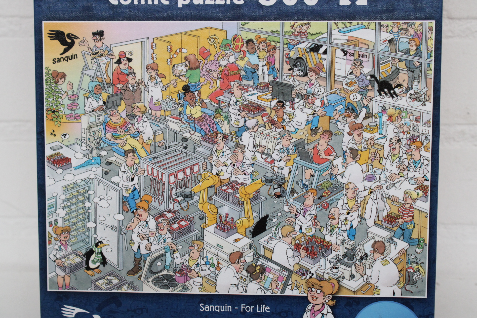 Jan van Haasteren Comic Puzzle 500 stukjes – foto 4 – kavel bij GSD Auctions, Zoeterwoude